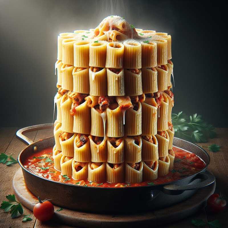 Tower of Stuffed Ziti