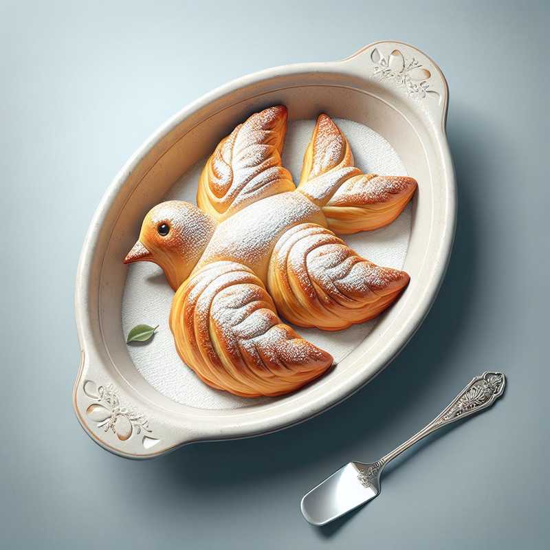 Puff pastry "colombine"
