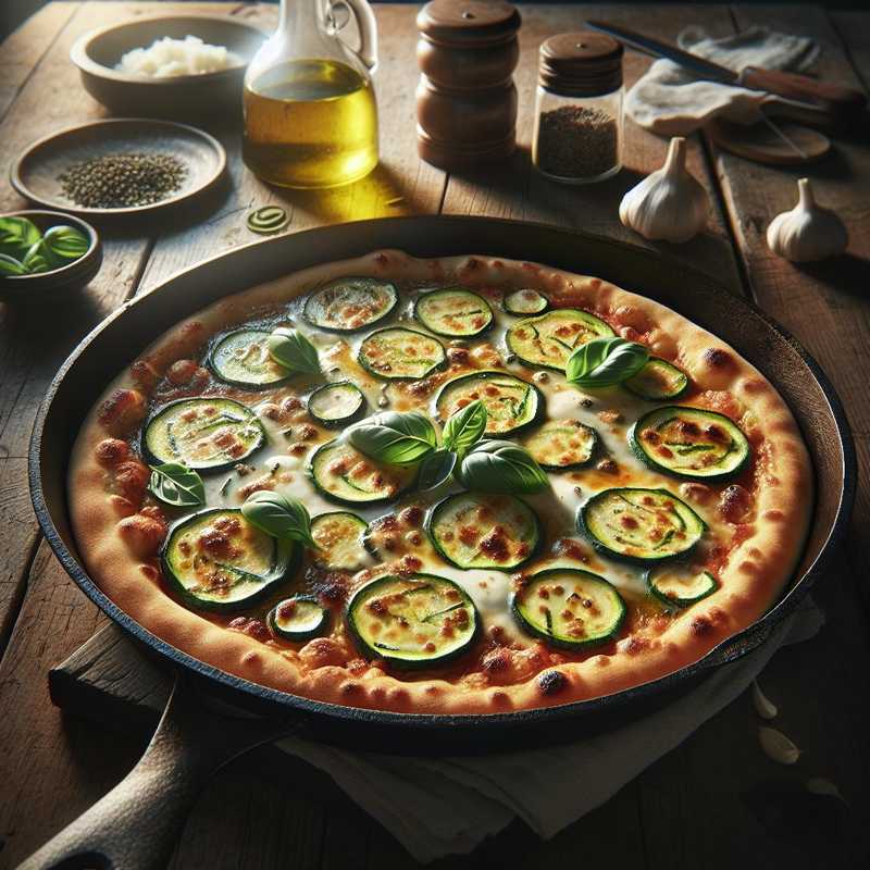 Zucchini Pizza