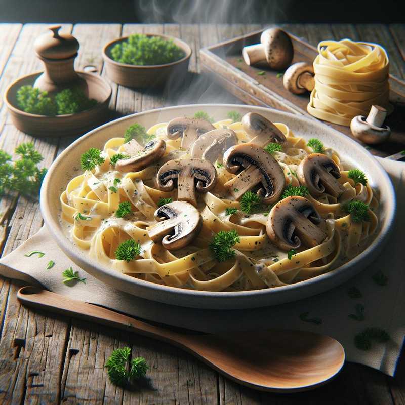 Wild Mushroom Fettuccine