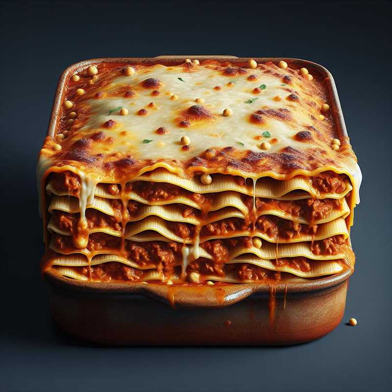 Lasagne with Beef Ragù and Chickpea Flour Béchamel