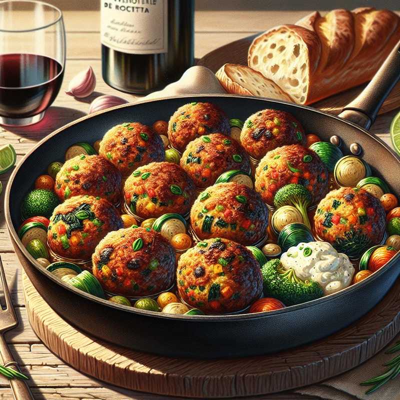 Vegetable and Ricotta Meatballs