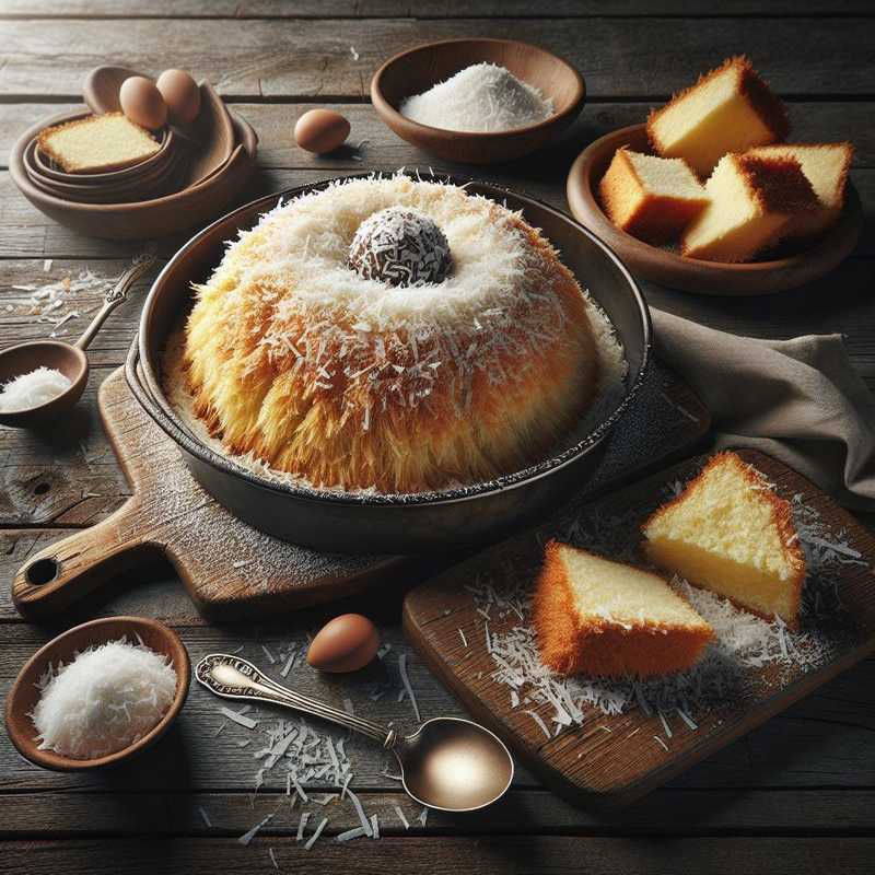 Pandoro and Coconut Truffles