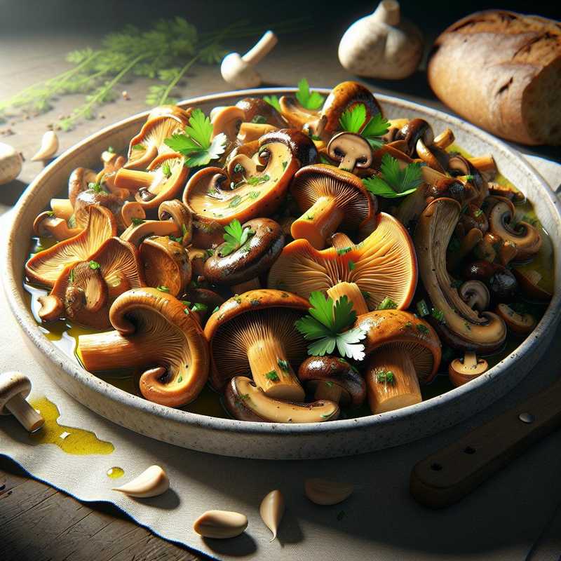 Mixed Sautéed Mushrooms