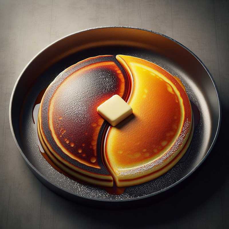 Pancake bicolore