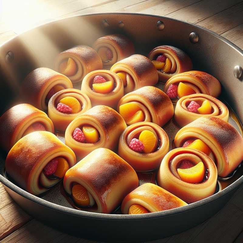 Sweet Fruit-Filled Rolls