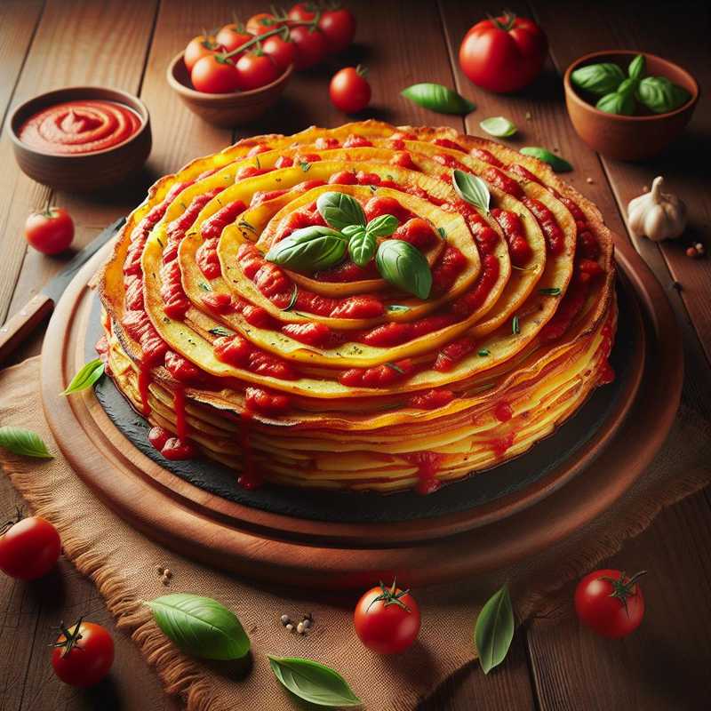 Tomato Potato Cake