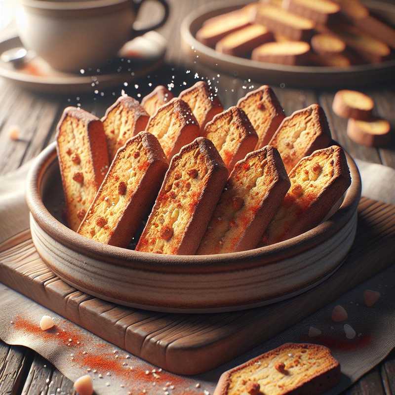 Biscotti salati alla paprika