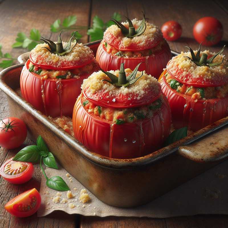 Grandma’s Stuffed Tomatoes