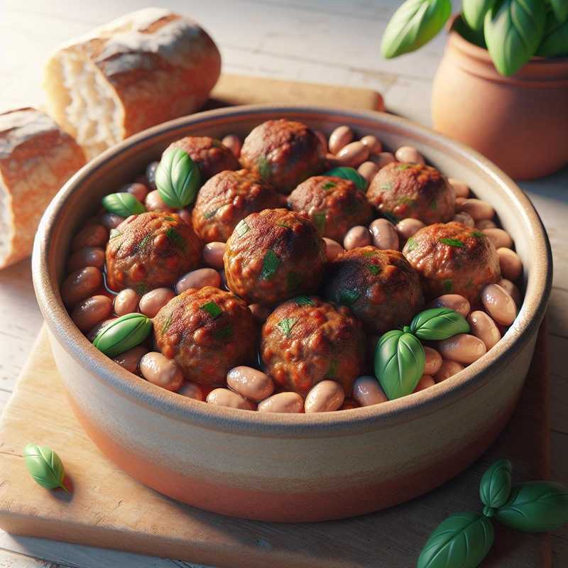 Borlotti Bean Vegetarian Meatballs