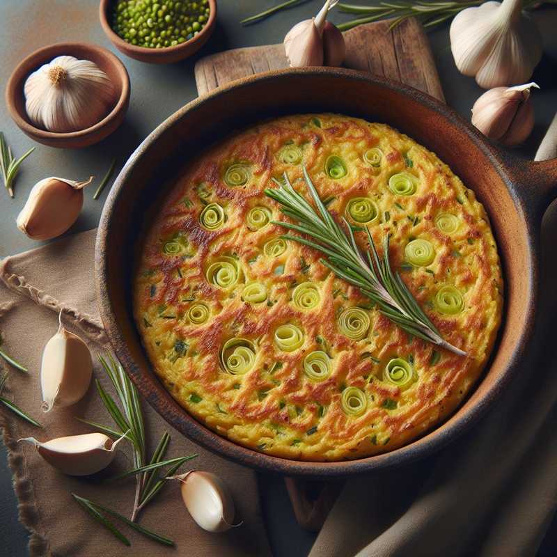 Leek Farinata