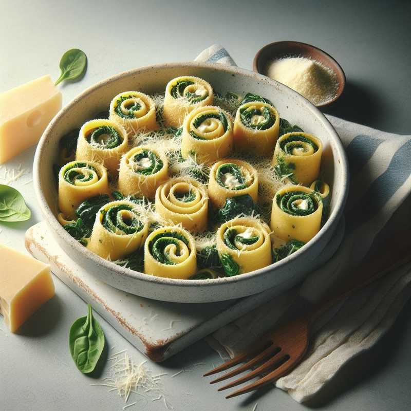 Ricotta and Spinach Swirls
