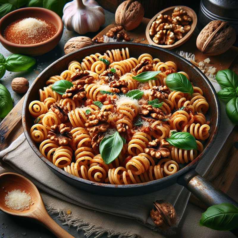 Torchietti with Walnuts