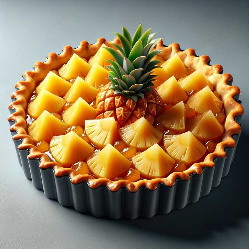 Cold Pineapple Tart