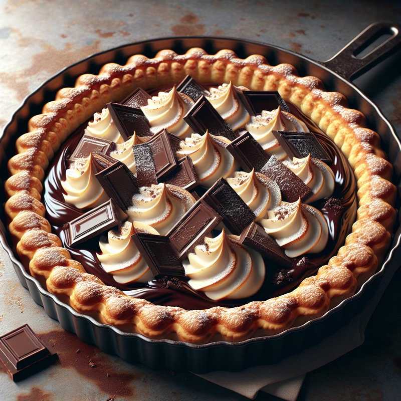 Mascarpone and Chocolate Tart