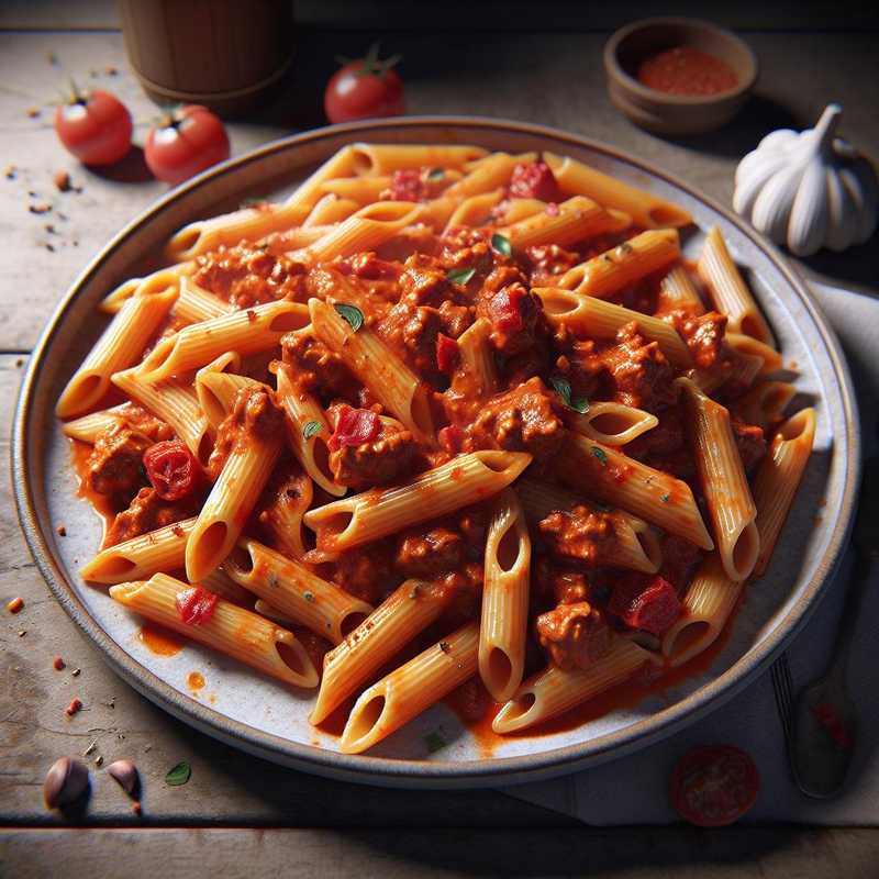 Pennette with turkey ragù