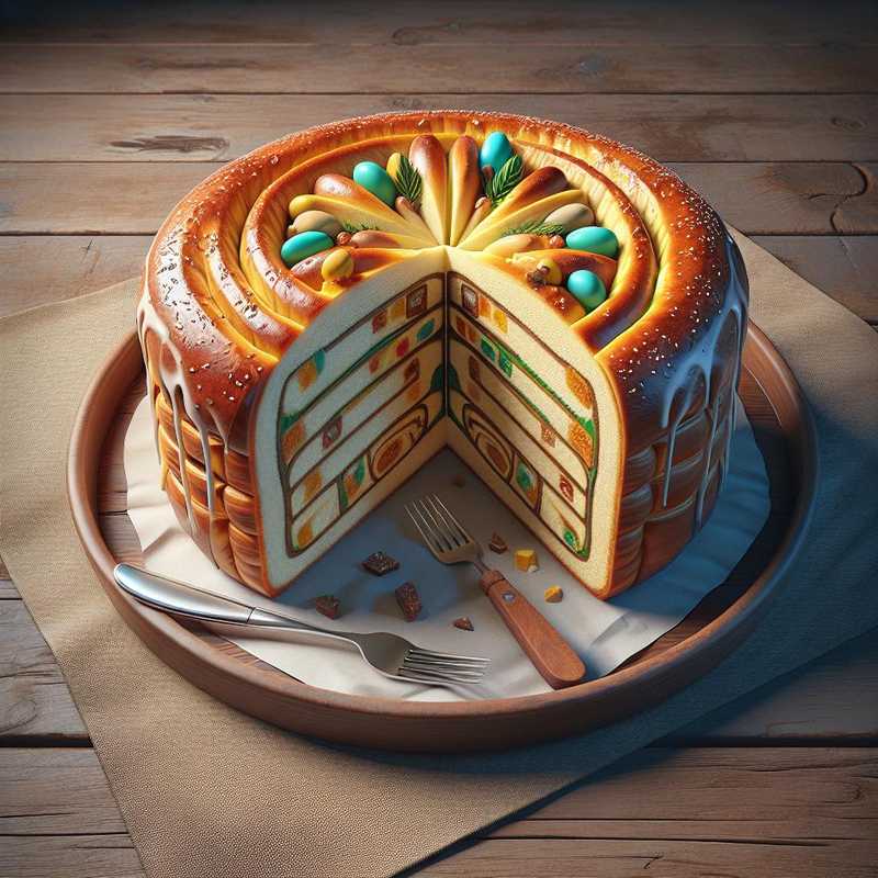 Easter Cake Roll