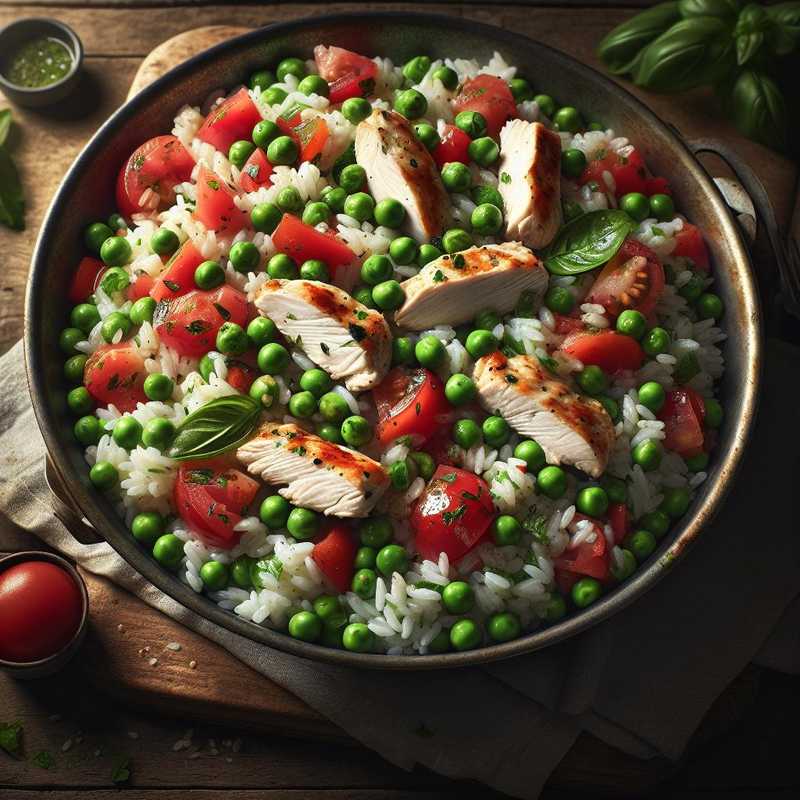 Winter rice salad