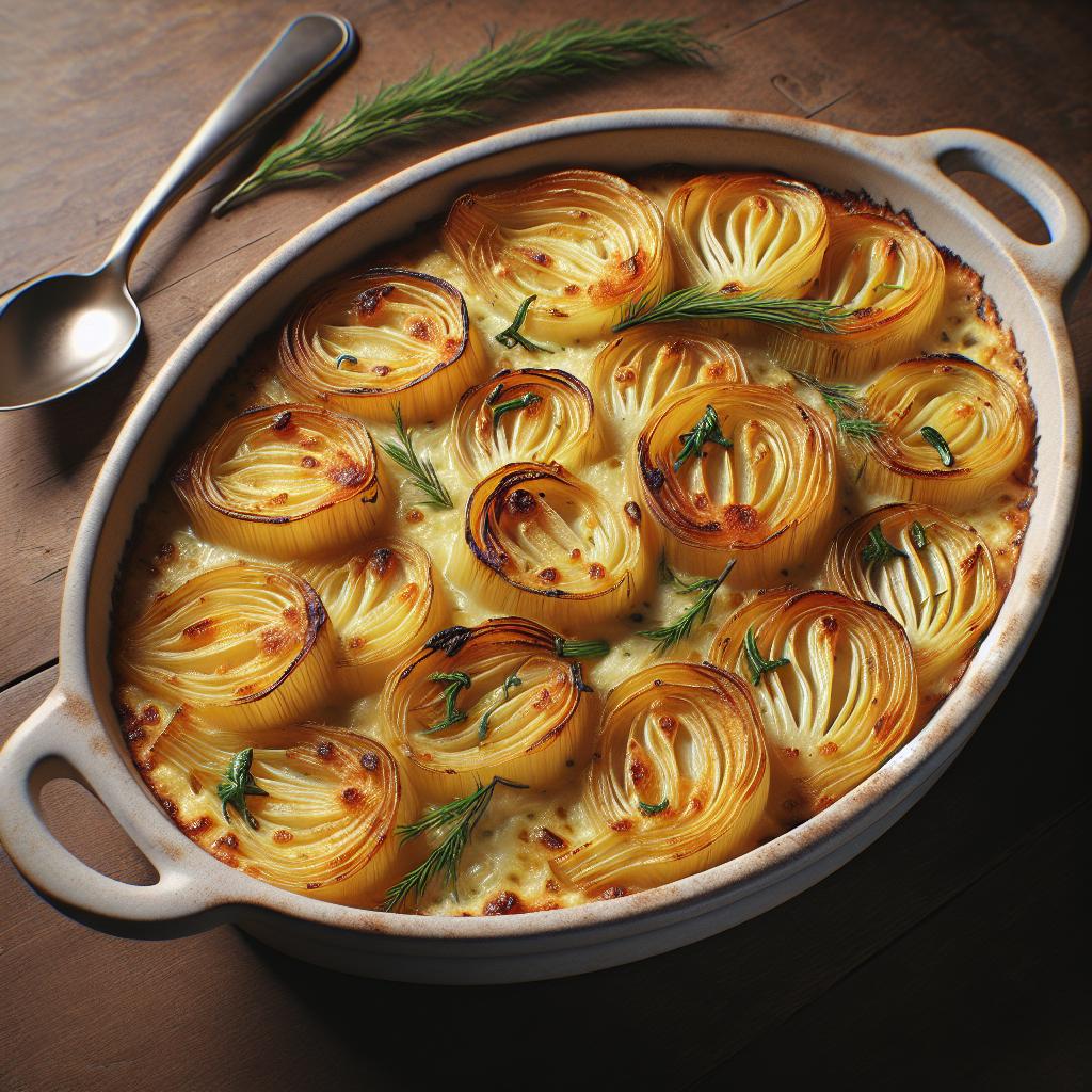 Fennel Au Gratin - Home