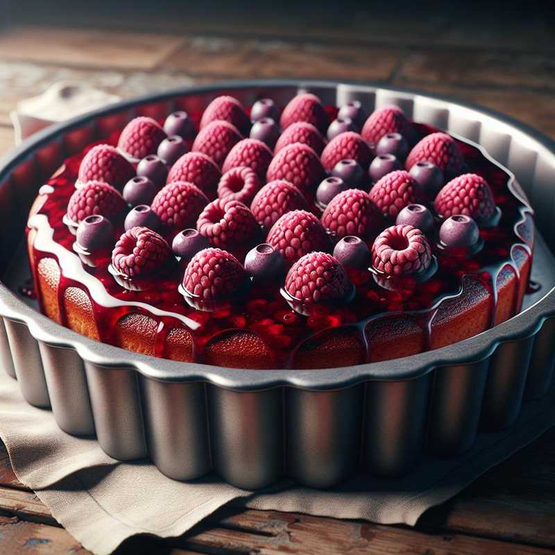 Vegan Raspberry Cake
