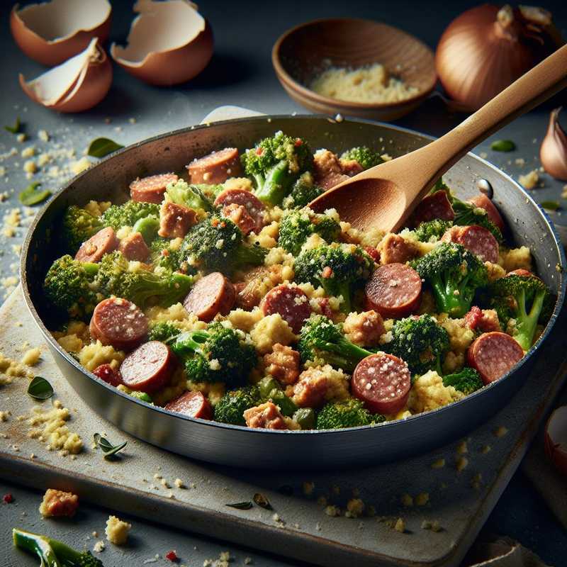 Sbriciolata with Sausage and Broccoli
